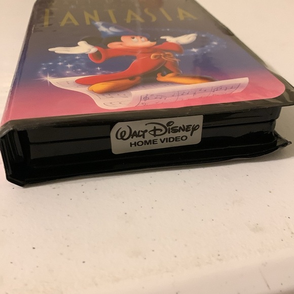 VHS Tape Walt Disney’s Masterpiece Fantasia Mickey Mouse Sorcerer - Picture 5 of 9